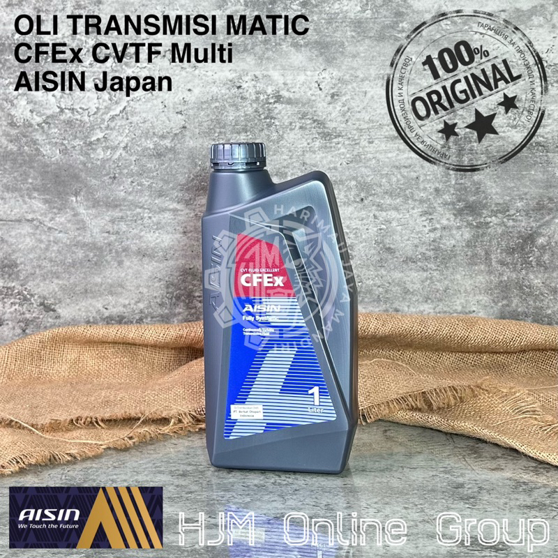 Jual OLI TRANSMISI AUTOMATIC AISIN OIL ATF CFEx CVTF Multi 1 Liter ...