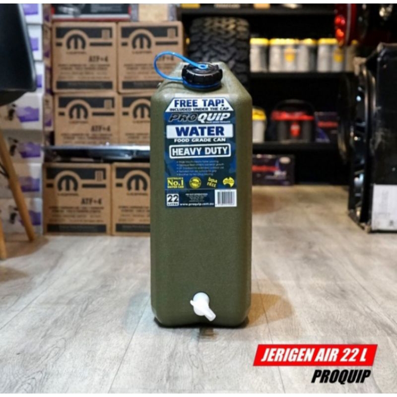Jual Proquip Jerry Can plastik 22Liter Water/Air Pul Can Heavy Duty