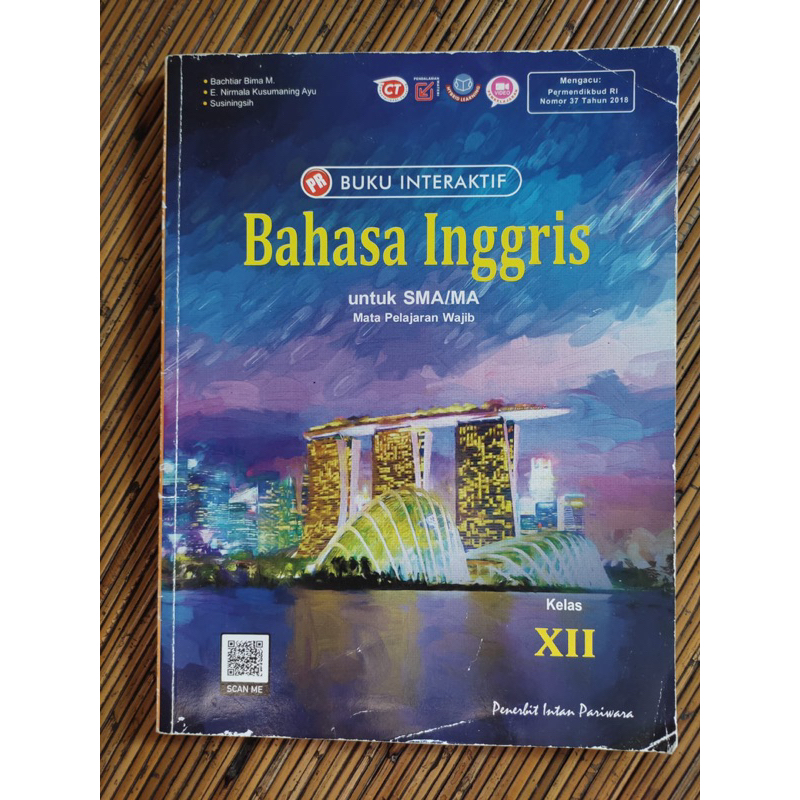 Jual Buku PR Buku Interaktif Bahasa Inggris Kelas 12 Penerbit Intan ...
