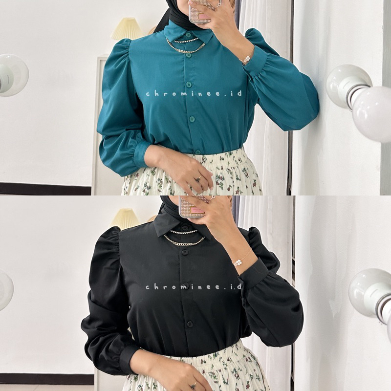 Beora Blouse in Kiwi