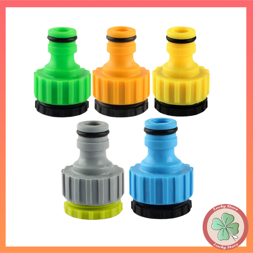 Jual Sambungan Konektor Kran 1/2 - 3/4 Slang Drat Kran Adaptor | Shopee ...