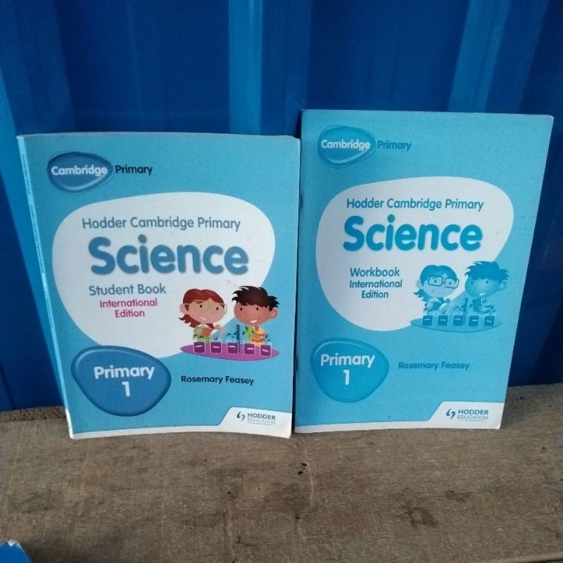 Jual Hodder Cambridge Primary Science 1 STUDENT BOOK DAN WORKBOOK ...