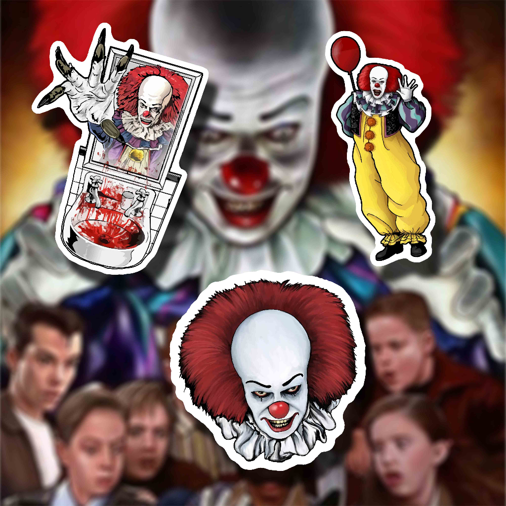 Jual Pennywise IT Stiker Set Movie Sticker | Shopee Indonesia