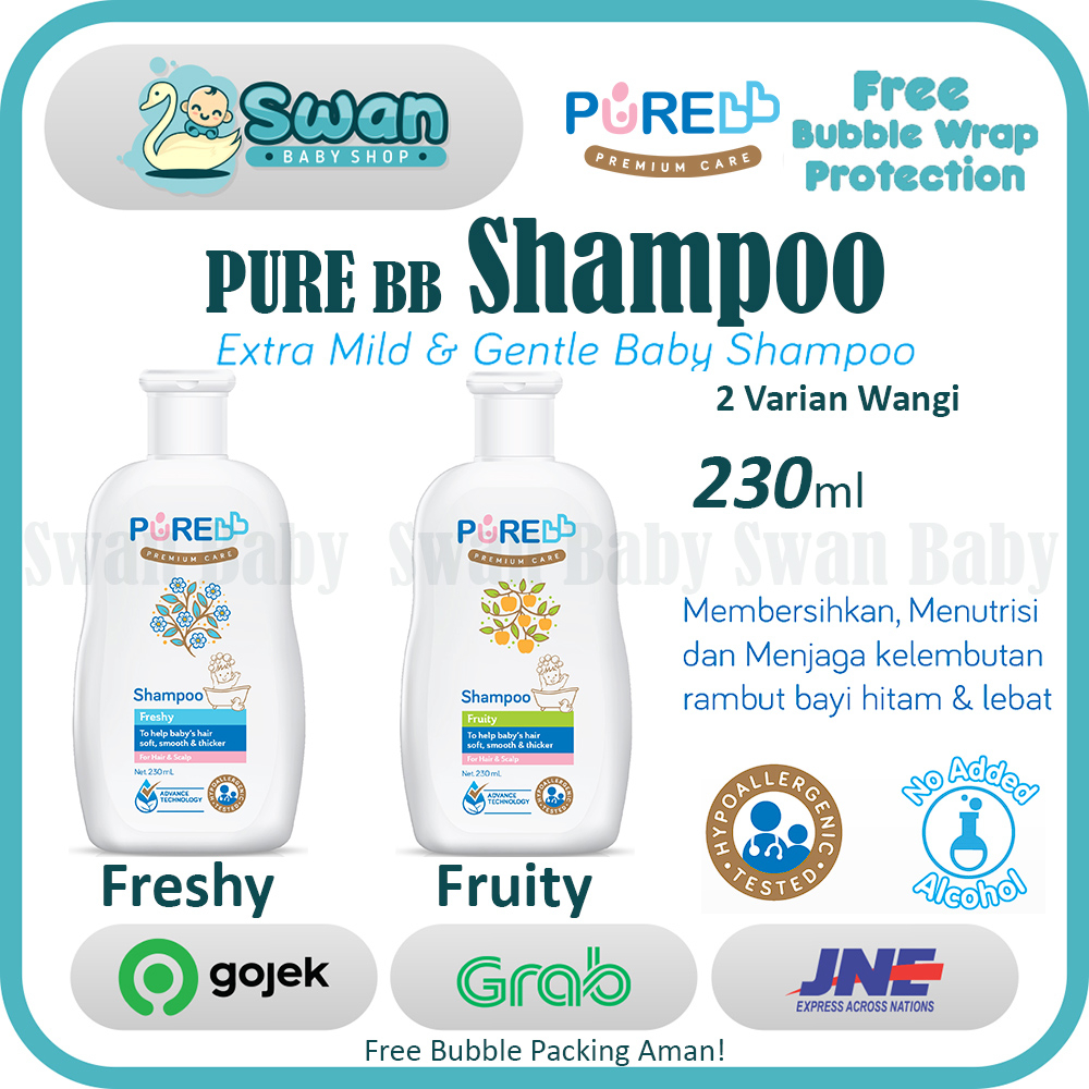 Jual Pure BB Shampoo 230ml / Pure Shampo Bayi | Shopee Indonesia