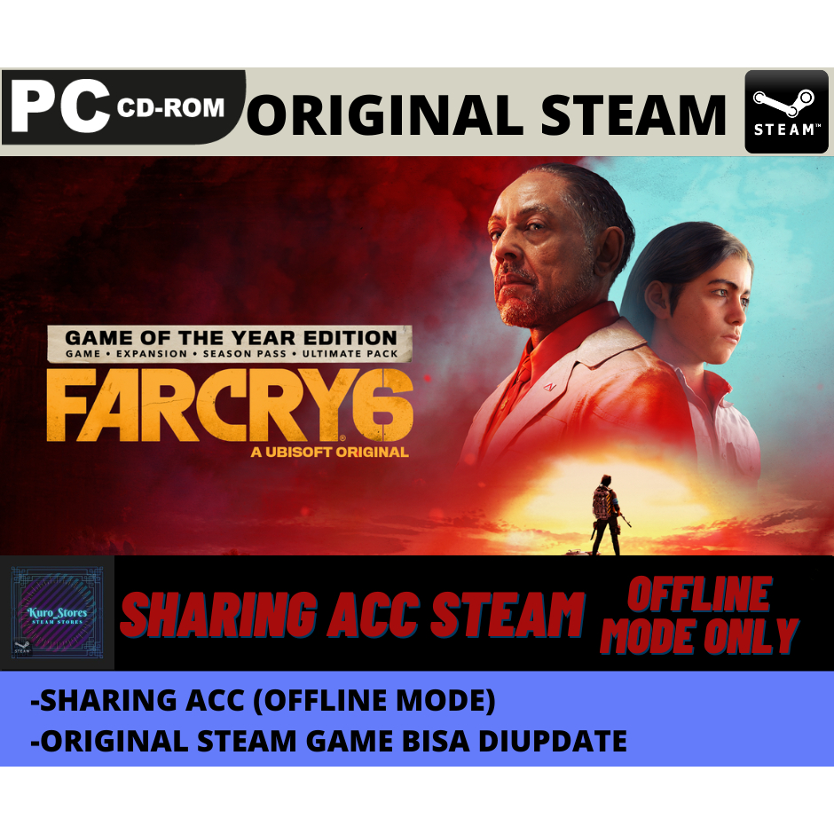 Jual Far Cry 6 Game of the Year Edition PC Game Steam Sharing Original ...