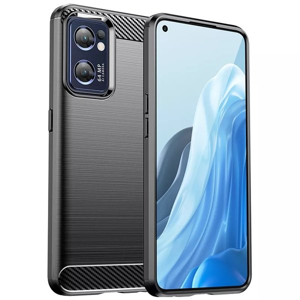 Jual Case OPPO Reno 7 5G Premium Carbon Fiber - (Black) | Shopee Indonesia