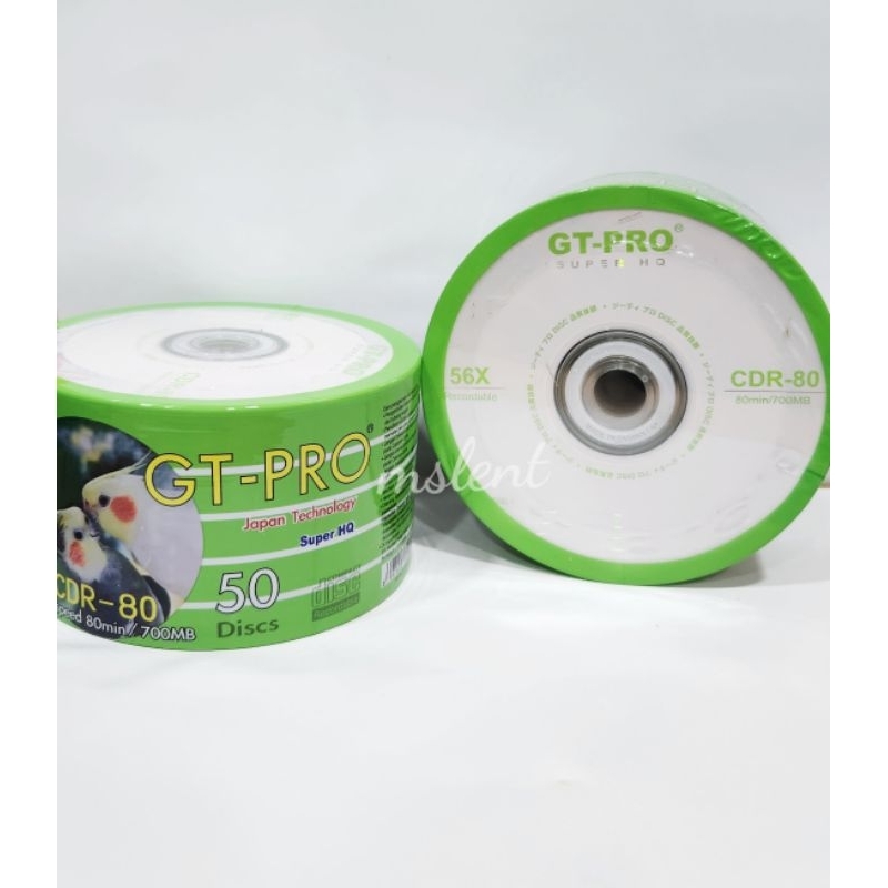 Jual NEW CDR / CD-R GtPro GT-Pro HQ CD Kosong Murah RBU | Shopee Indonesia
