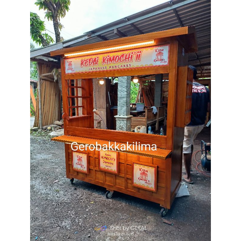 Jual Gerobak Takoyaki Booth Takoyaki Gerobak Kekinian Gerobak