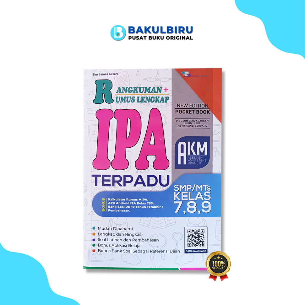 Jual BUKU PELAJARAN SMP RANGKUMAN PLUS RUMUS LENGKAP IPA SMP KELAS 7-8 ...