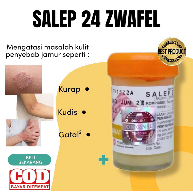 Jual Salep Zwafel 24 Original Gatal Scabies | Obat Asli Gatel Panu ...