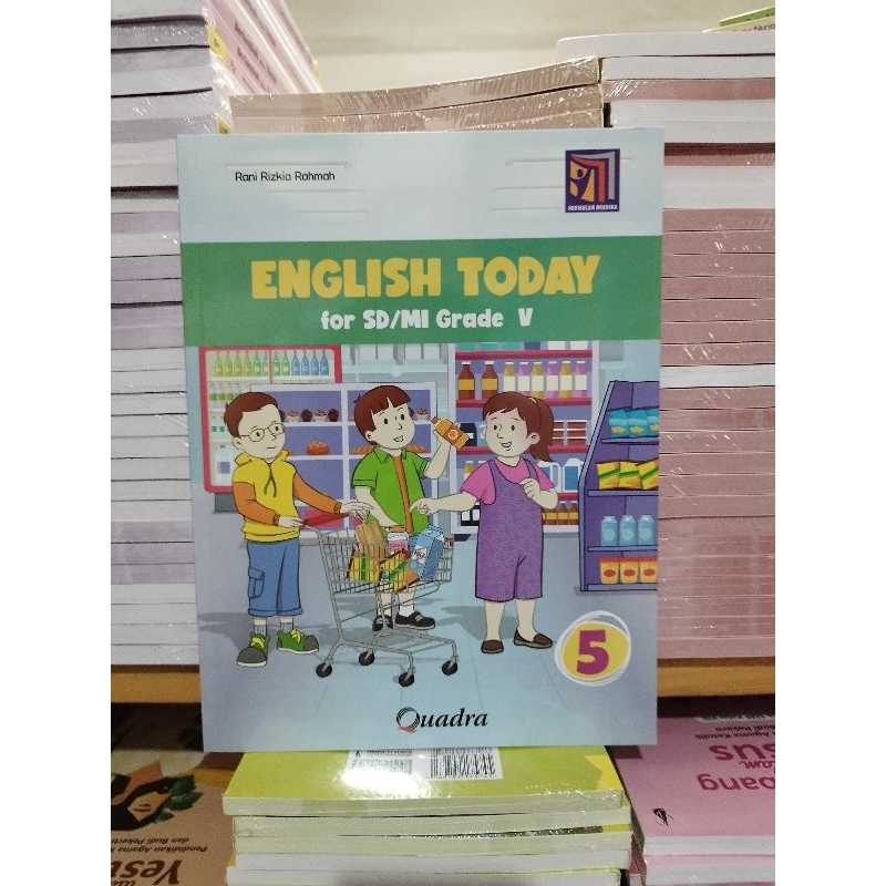 Jual ORIGINAL & Baru Buku English Today Bahasa Inggris SD MI kelas 1 2 ...