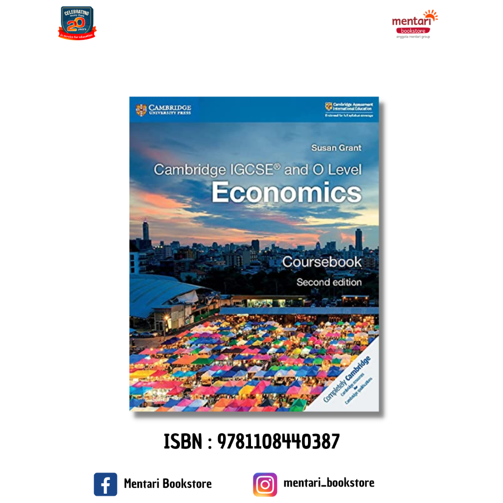 Jual Cambridge IGCSE And O Level Economics | Buku Pelajaran Ekonomi ...