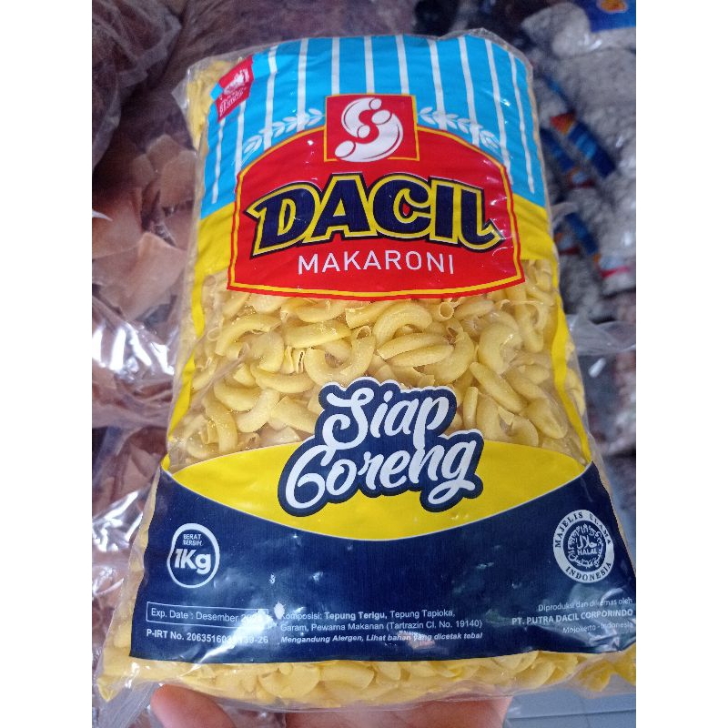 Jual MAKARONI BANTET 1KG / MAKARONI BANTET MENTAH 1KG / MAKARONI DACIL ...