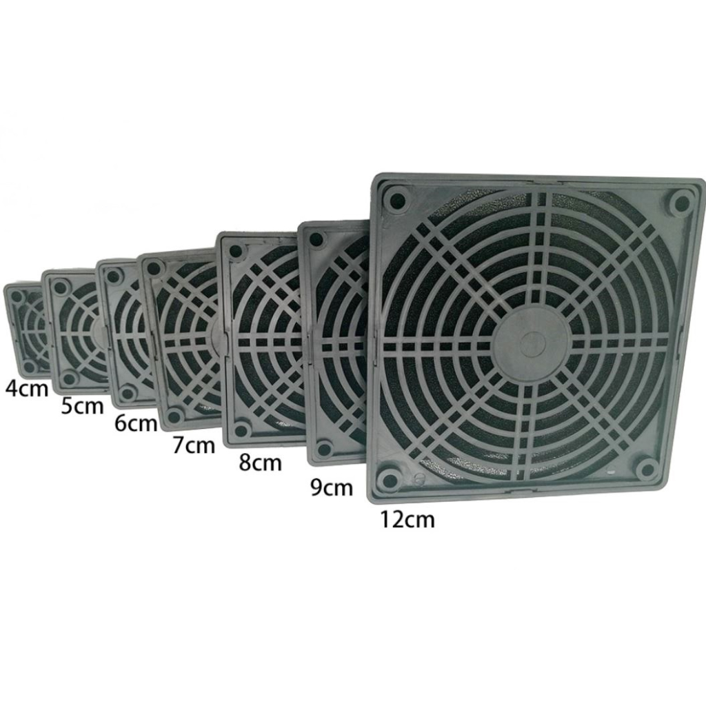 Jual Grill Fan Tutup Fan plastik + Filter halus 12cm | Shopee Indonesia