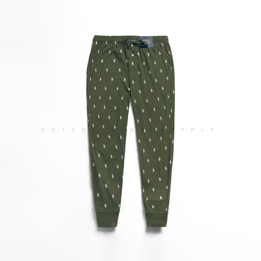 Jual PLRLPHLRN Pony Print Jogger Pajama Pants Shopee Indonesia