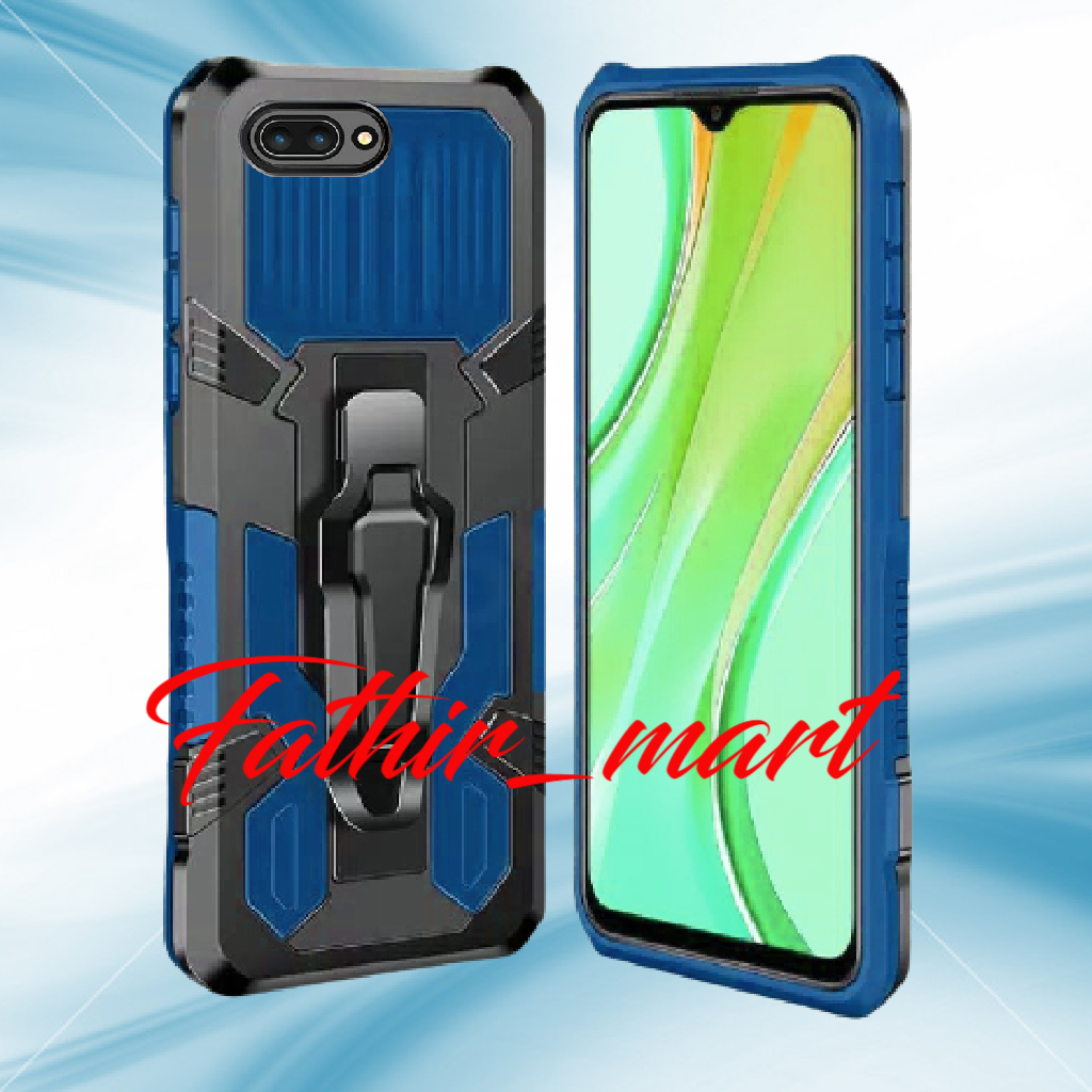 Jual Case REALME C2 REALME C1 Casing Standing Back Klip icristal