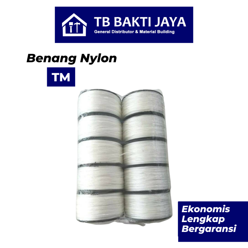 Jual Tali Nylon Putih Benang Nilon Putih Shopee Indonesia