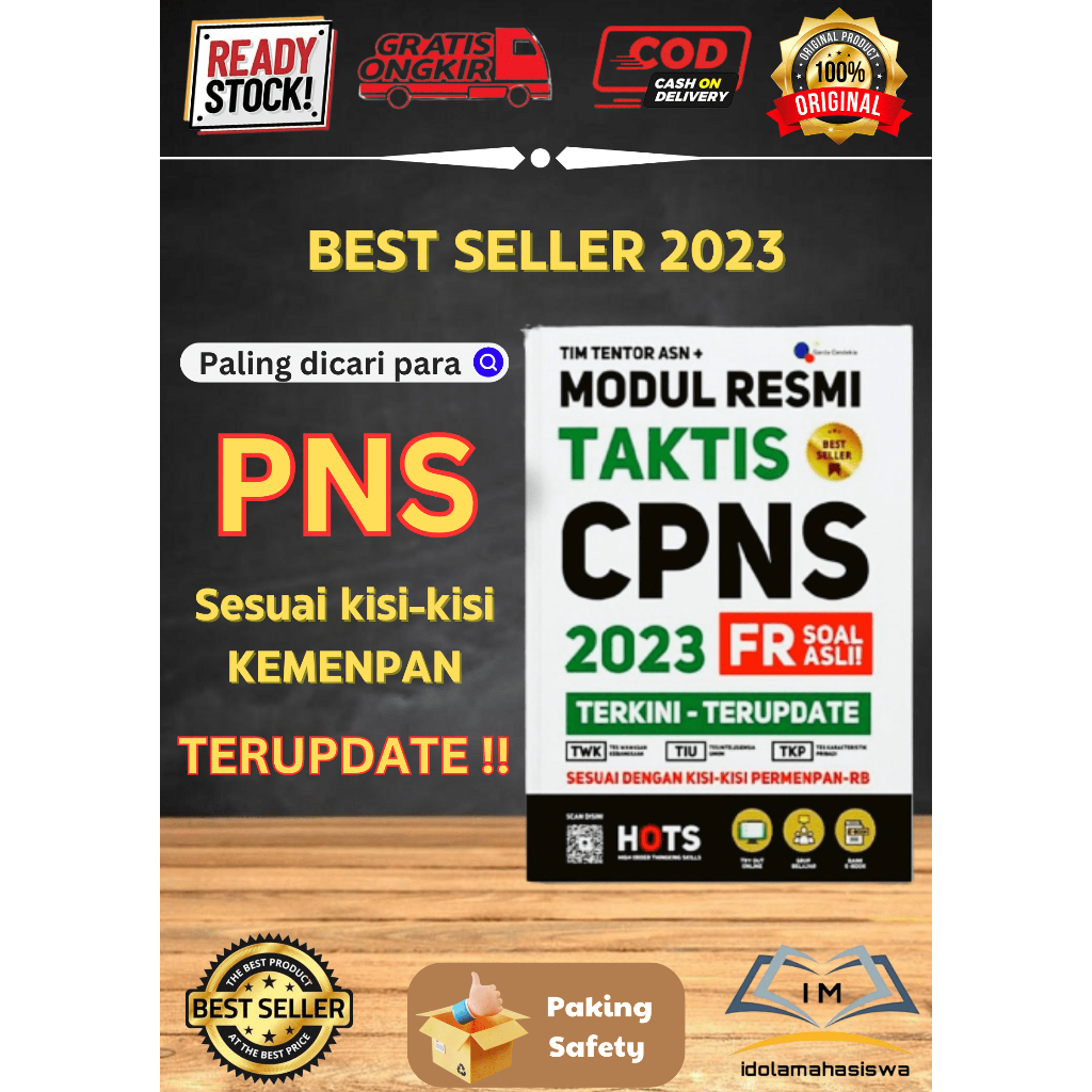 Jual Buku Modul Resmi Taktis Cpns 2023 Fr Soal Asli Terkini - Terupdate ...