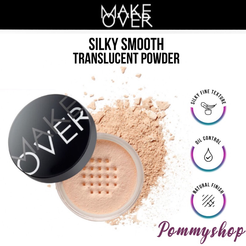 Jual Make Over Silky Smooth Translucent Powder 35g Bedak Tabur