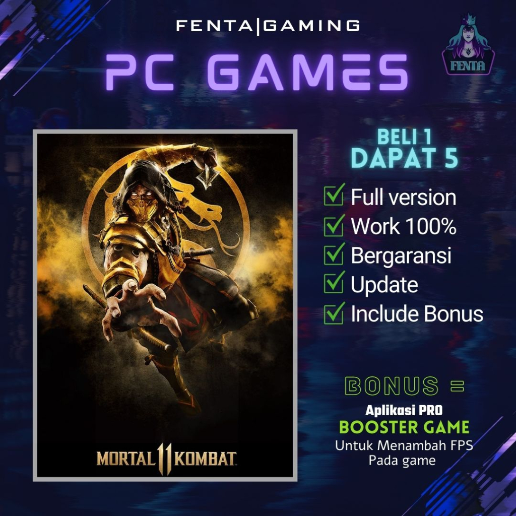 Jual MORTAL KOMBAT 11 ULTIMATE EDITION - GAME PC - GAME LAPTOP | Shopee ...