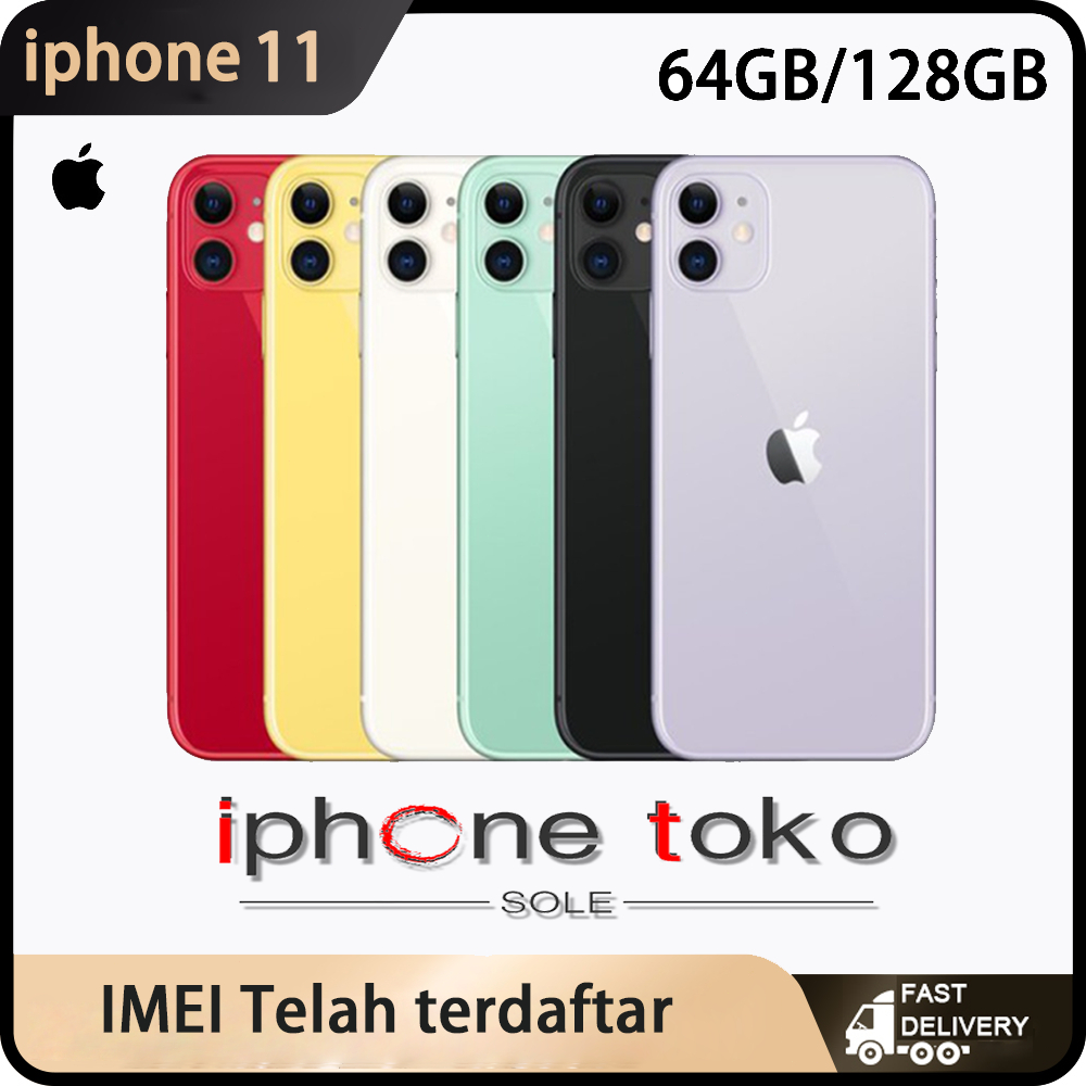 Jual IBOX APPLE Iphone 11 128GB/64GB Second ORIGINAL 100% | MULUS ...