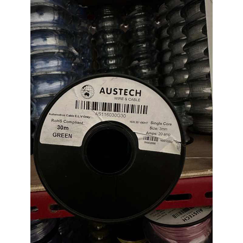 Jual Cable Automotive Austech 3mm | Shopee Indonesia