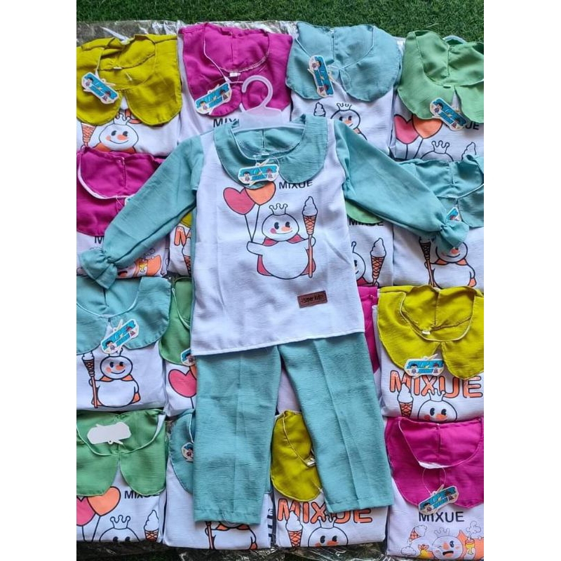Jual BAJU MIXUE SET ANAK PEREMPUAN By SUPER KIDS ️ | Shopee Indonesia