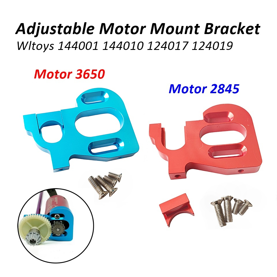 Jual Bracket Motor 2845 3650 Wltoys 144001 124017 124019 RC Car ...