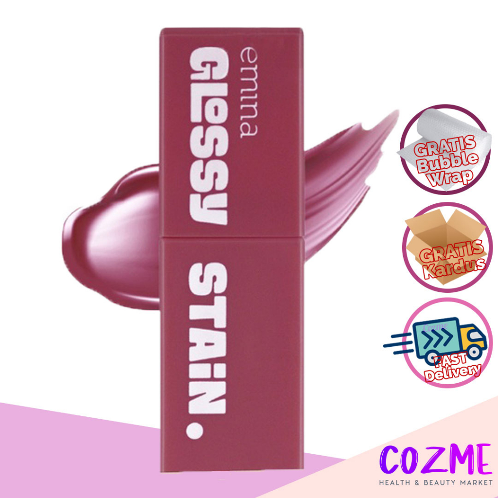 Jual EMINA GLoSSY STAiN Lip Tint Shopee Indonesia