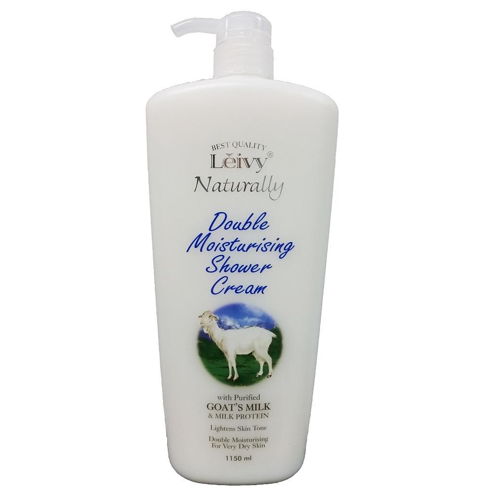 Jual Leivy Naturally Shower Goat'S Milk 1150 Ml Pump/ Sabun Mandi