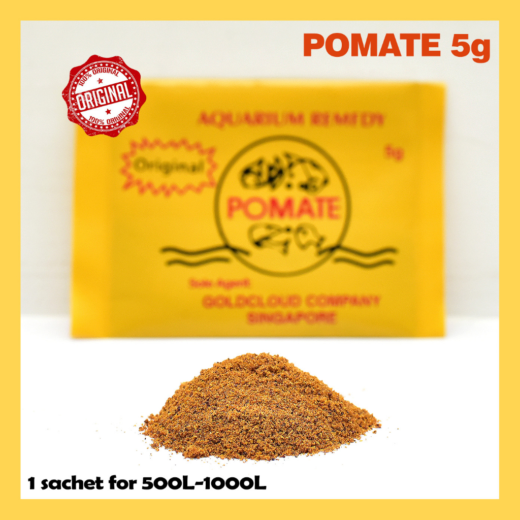 Jual POMATE 5g obat ikan (Singapore International ORIGINAL FORMULA ...
