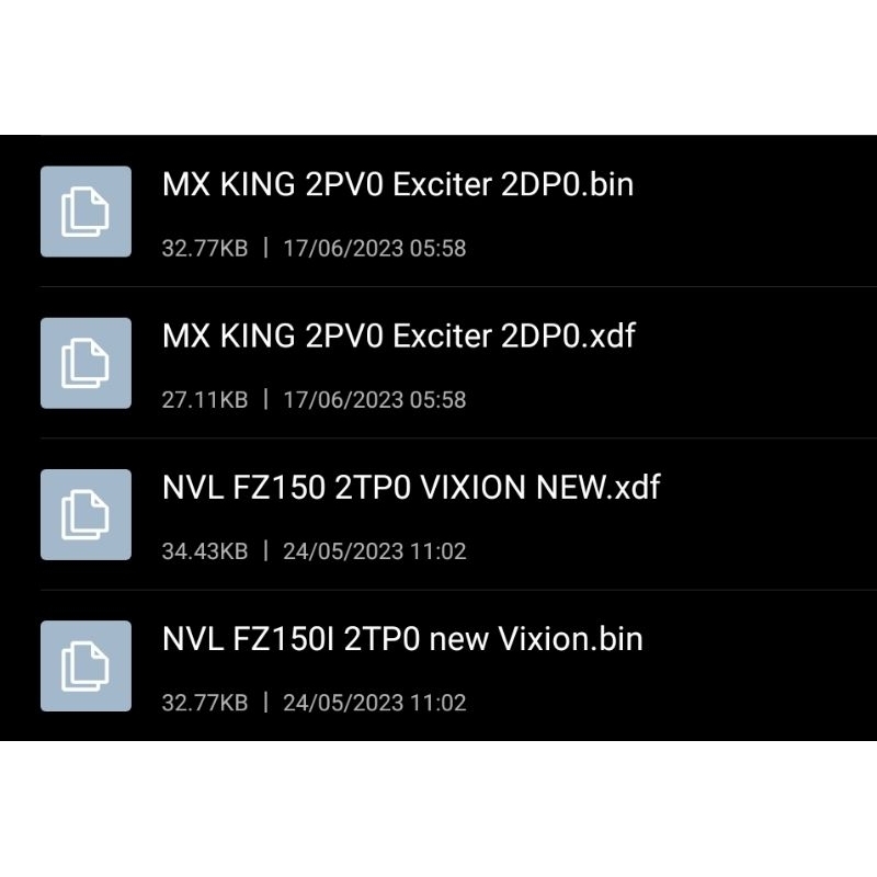 Jual File bin xdf yamaha MX King 2PV0 dan new vixion NVL 2TP0 - bin xdf ...