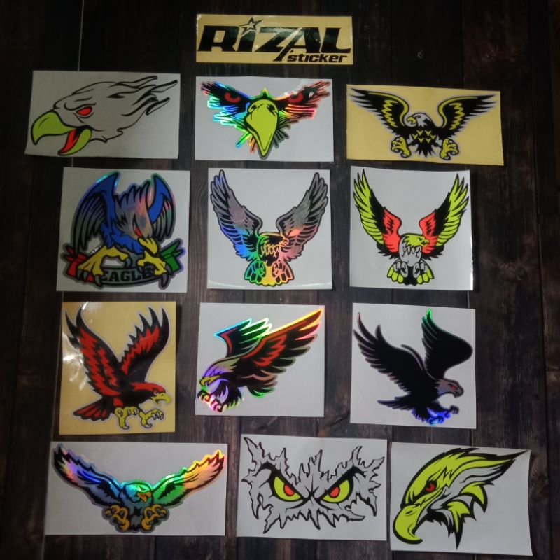 Jual sticker burung elang sticker elang cutting sticker | Shopee Indonesia
