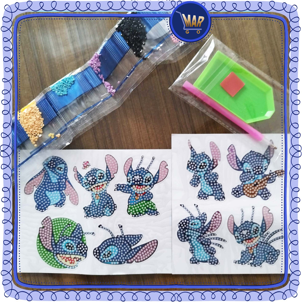 Jual Stiker Diamond Cutie PoP Sticker Diamond DIY Stiker Mutiara ...