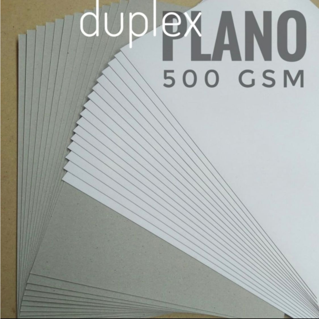 Jual 1 Rim Kertas Duplek Duplex 500 Gsm Ukuran Plano 79 Cm X 109 Cm ...