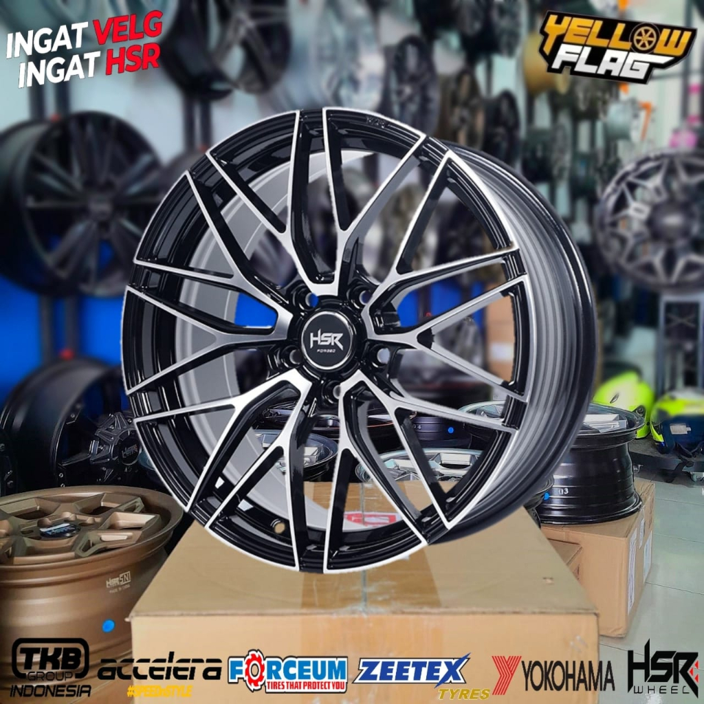 Jual Velg Racing R18 HSR FG Akegula Baut 5x114,3 Velg Ring 18 Mobil ...