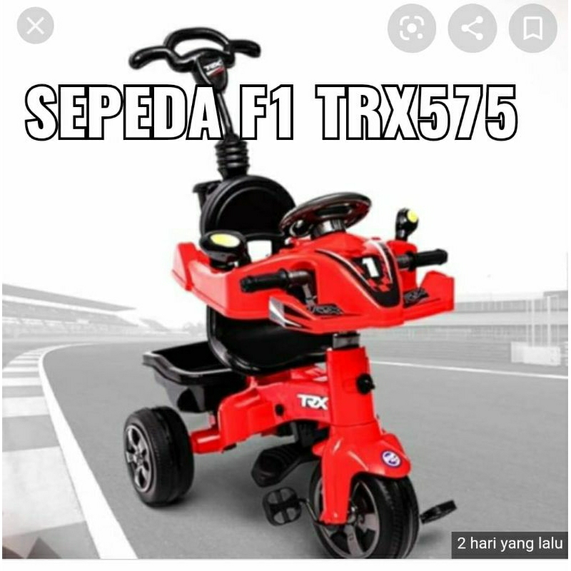 Jual MAINAN MOTOR RODA TIGA DORONG ADA PENGAMANNYA BAHAN PREMIUM TRX ...
