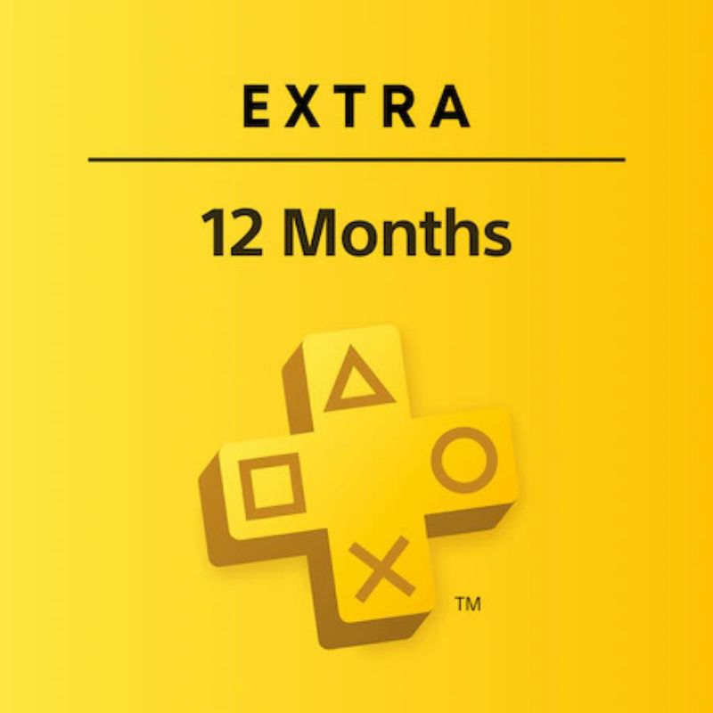 Jual Playstation Plus Extra PS+ Extra 12 Bulan PS4 PS5 Game Digital