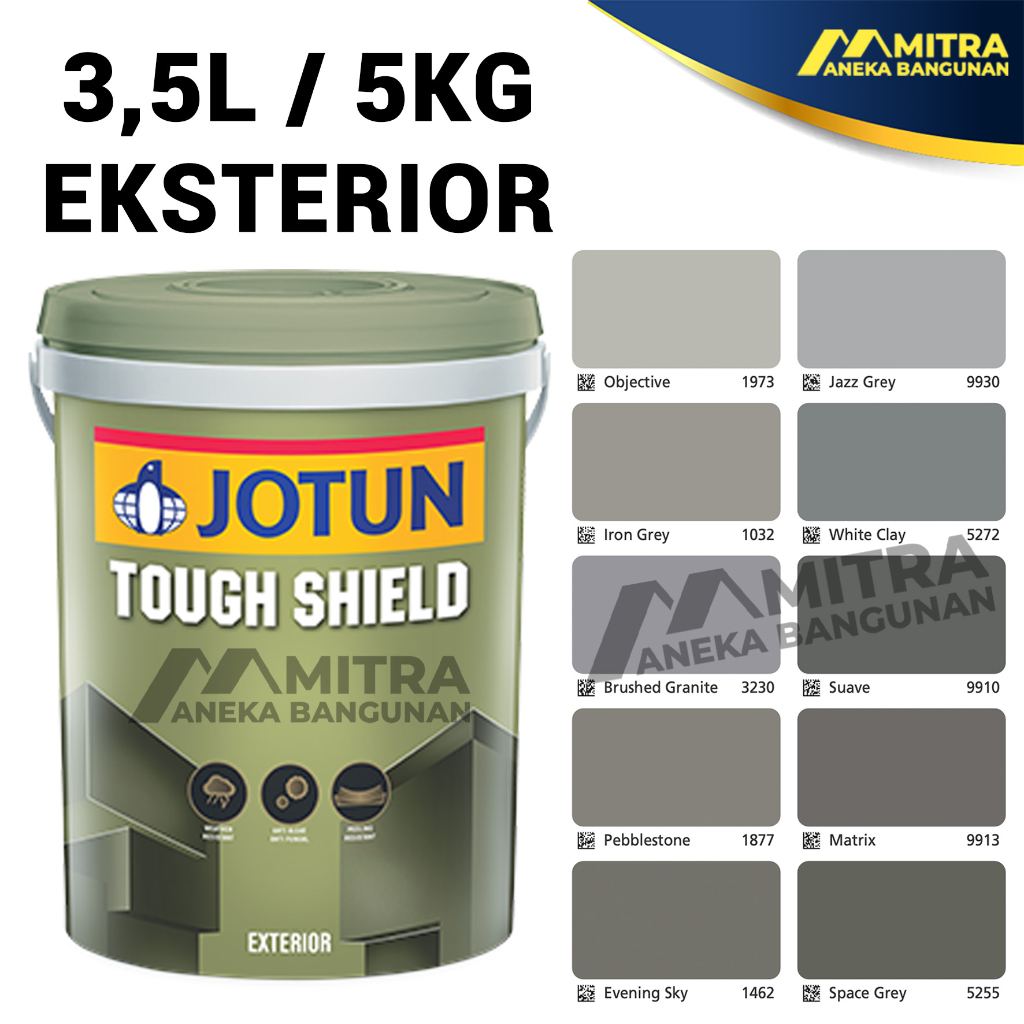 Jual Cat Tembok Eksterior Jotun Tough Shield 35 Liter Abu Abu Jotun Exterior Shopee Indonesia 2433