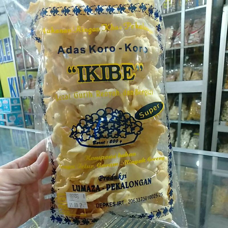 Jual Koro-Koro/ Adas Koro2 / Flour Chips/Oleh -Oleh Khas Pekalongan