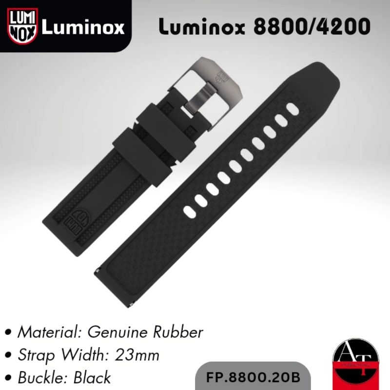 Jual Tali Jam Luminox / Rubber Strap Luminox 8800 4200 ORIGINAL Resmi