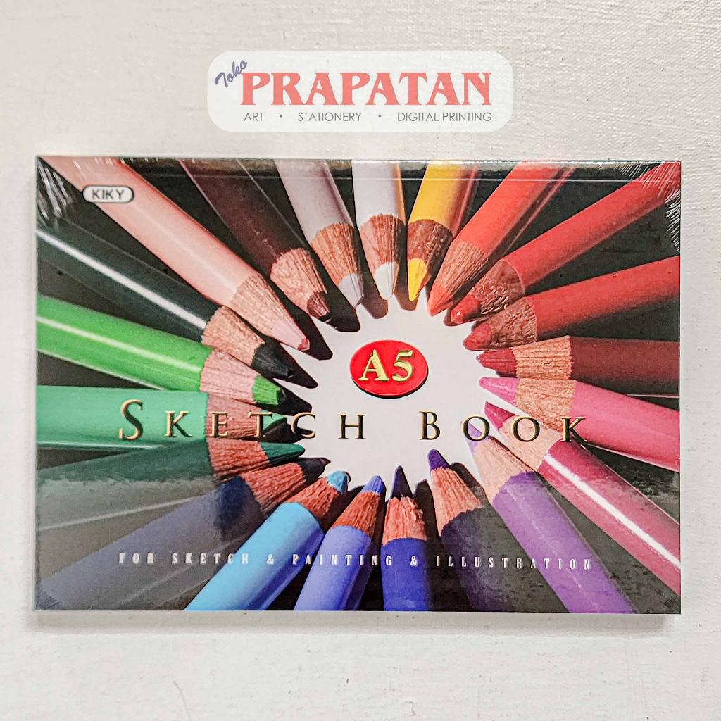 Jual Kiky Sketchbook A5 Buku Gambar Shopee Indonesia