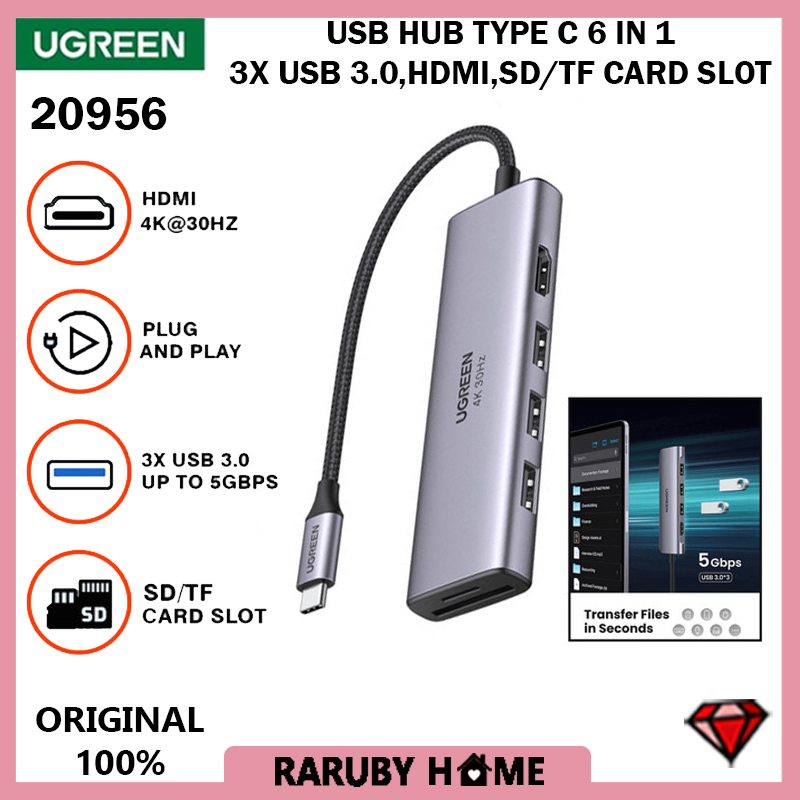 ugreen type c to 3.5mm splitter