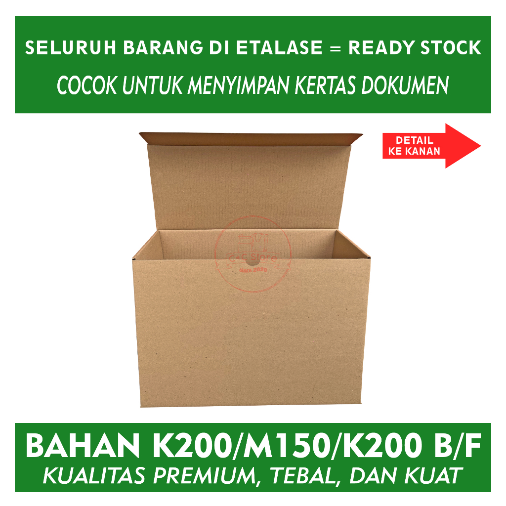 Jual Dus Arsip Box File Kardus Dokumen 39x18.5x27.5 | Shopee Indonesia