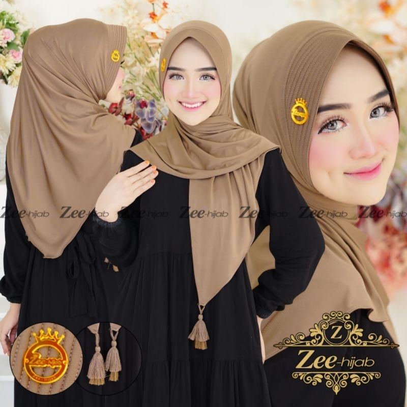 Jual SEGITIGA PET TASSEL / JILBAB INSTAN / JILBAB SEGITIGA / JILBAB ...