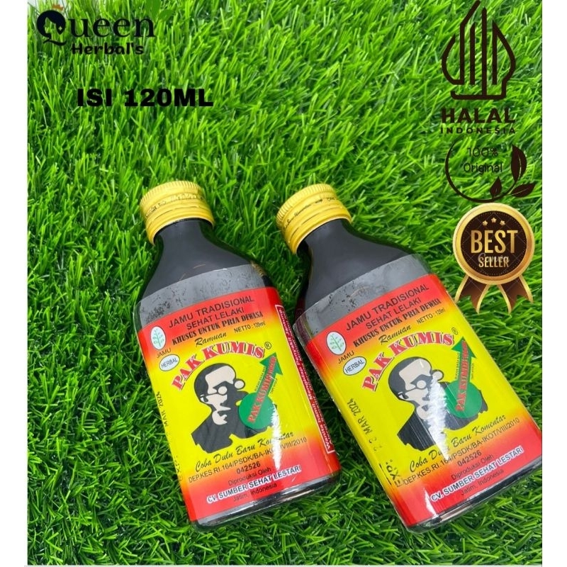 Jual Pak Kumis Jamu Kuat Pria Sehat Lelaki 120ml Asli 100 Shopee