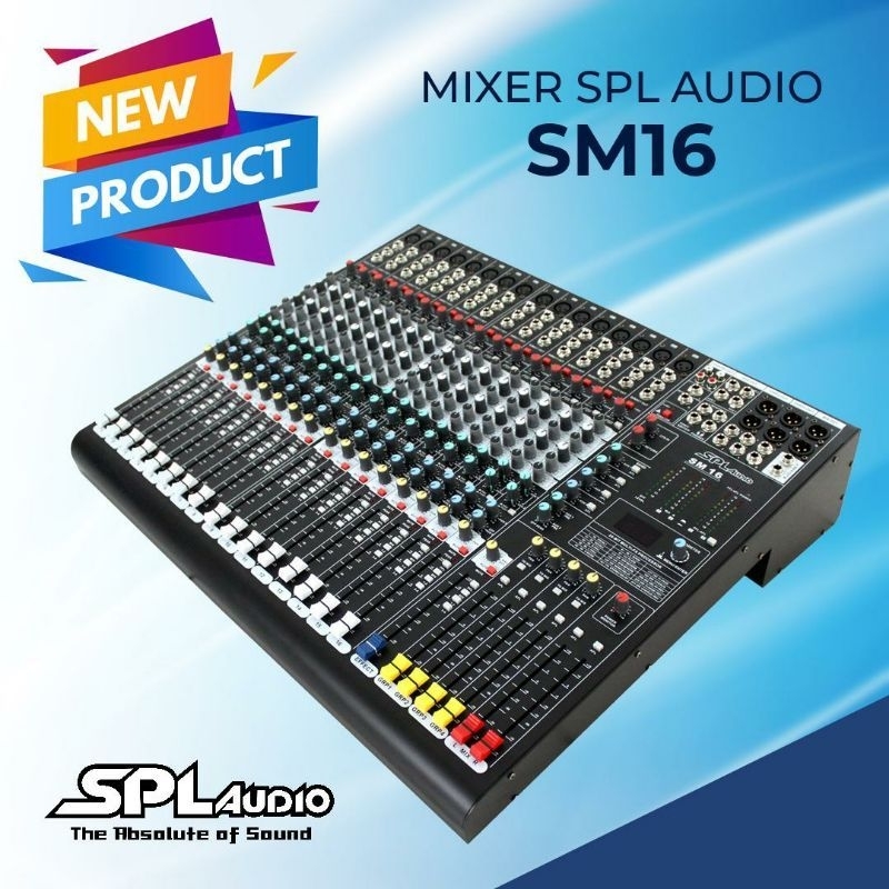 Jual MIXER SPL AUDIO SM16 ORIGINAL | Shopee Indonesia