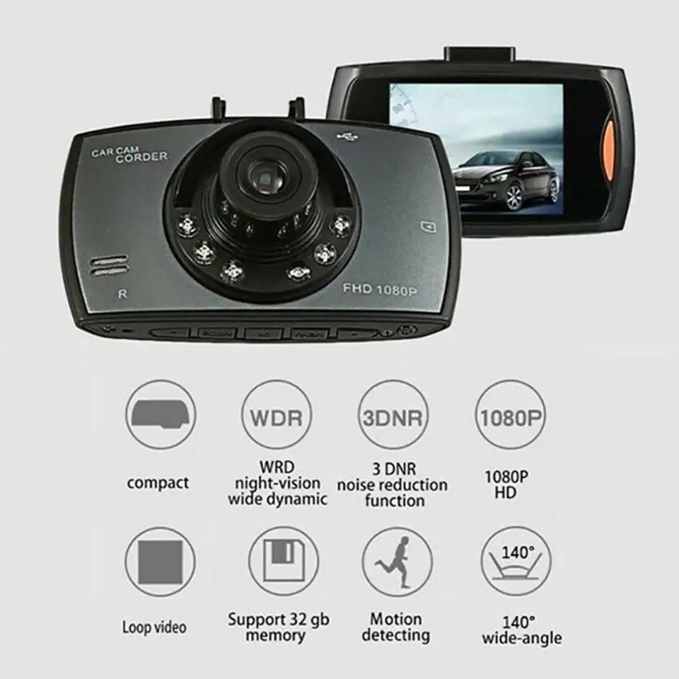 Jual Kamera Mobil Depan DVR G30 Recorder Full HD 1080P 2.7