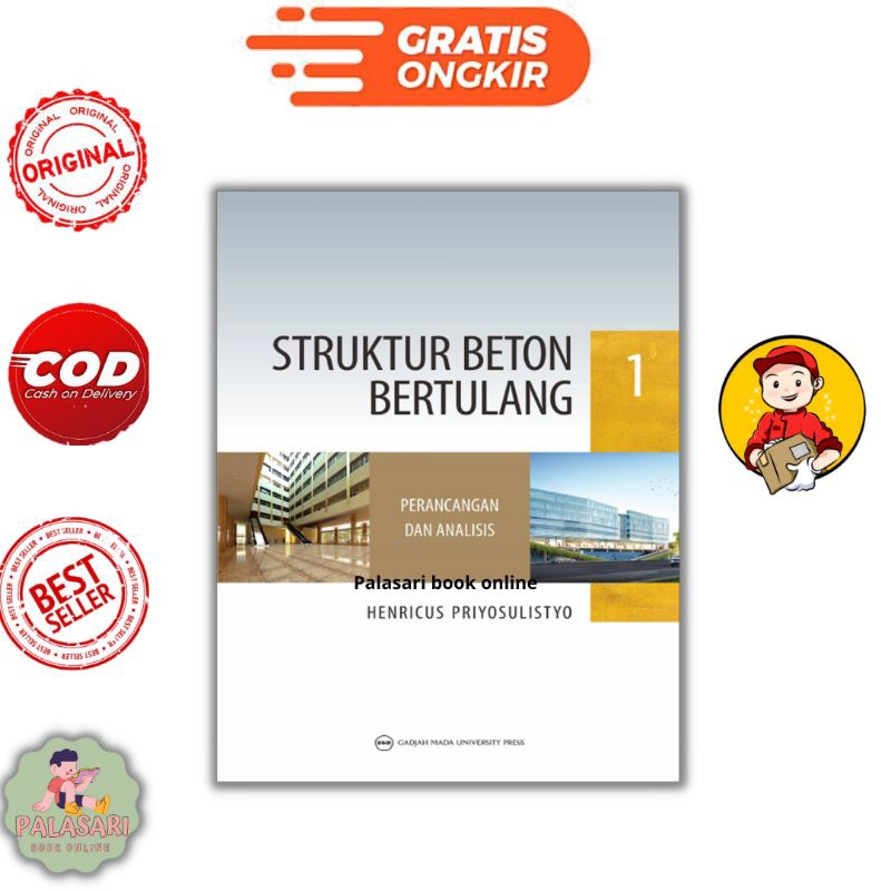 Jual Buku Perancangan Dan Analisis Struktur Beton Bertulang 1 | Shopee ...