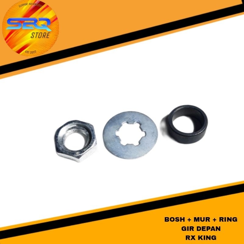 Jual BOSH BOS BOSHING GIR DEPAN RX KING RXS PLUS MUR DAN RING | Shopee ...